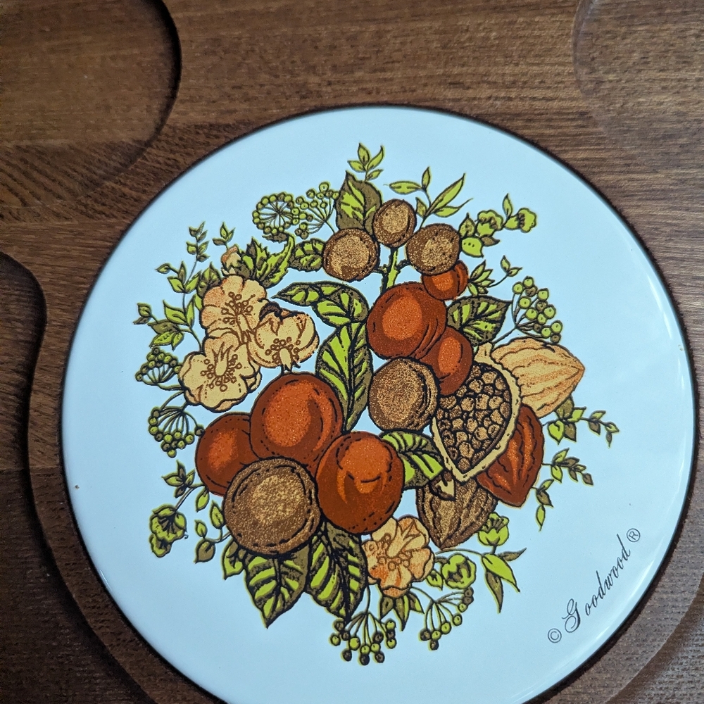 Vintage Goodwood Charcuterie Board With MCM Design. Made In Japan - Picture 2 of 4